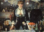 The Bar at the Folies Bergere Edouard Manet